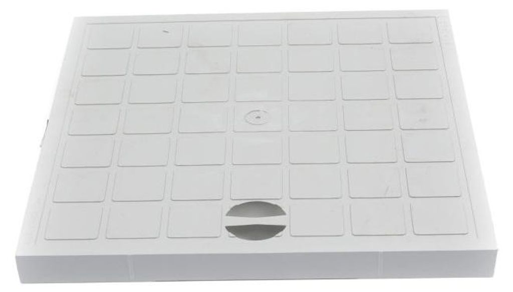 MARLEY Schachtdeckel Einlaufschacht 300x300 Grau Produktbild 