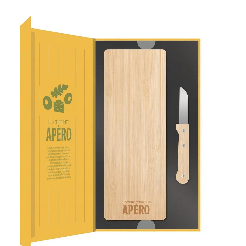 Set Degustazione Formaggi Bambù | Box Regalo Libro Originale