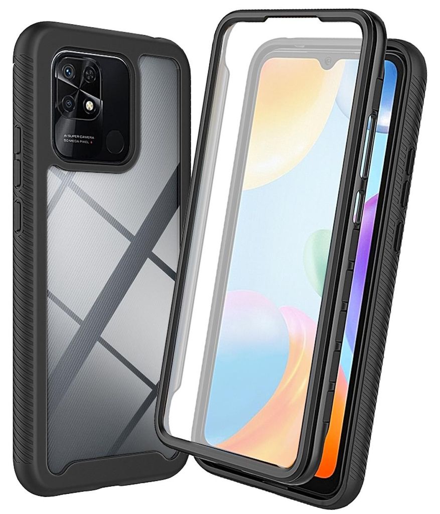 Pro Xiaomi Redmi 10C Oboustranný 360 stupňový nárazníkový Obrázek produktu 