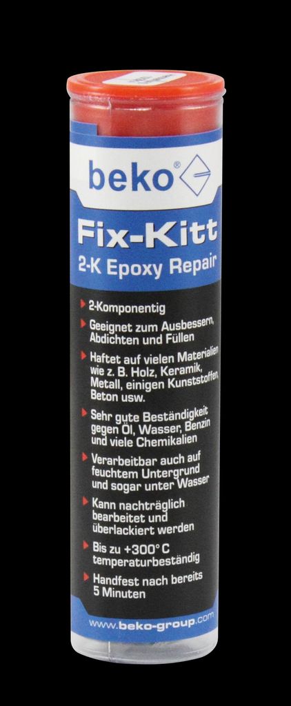beko Fix-Kitt 2-K Epoxy Repair 56 g im Blisterkarton 232 Produktbild 