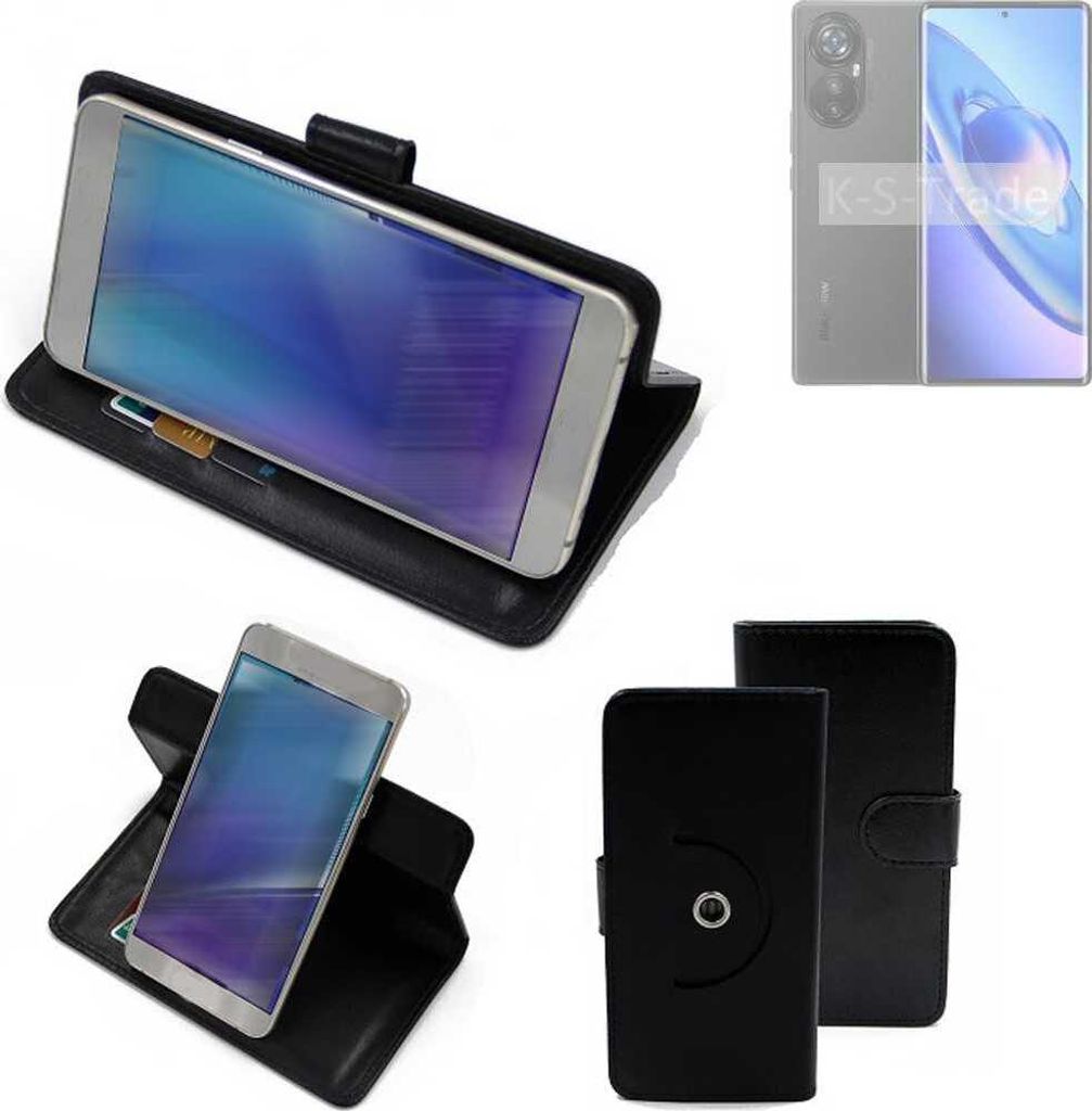 K-S-Trade Case Schutzhülle Handyhülle kompatibel mit Blackview A2000 Pro Flipcase Smartphone Cover Handy Schutz Tasche Klapphülle Walletcase