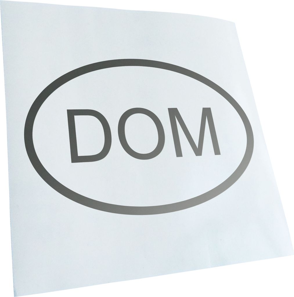 Kiwistar - Autoaufkleber - Dominikanische Republik Dom Heckscheibe - Aufkleber für Auto Kfz Fahrrad, LKW, Truck Mofa