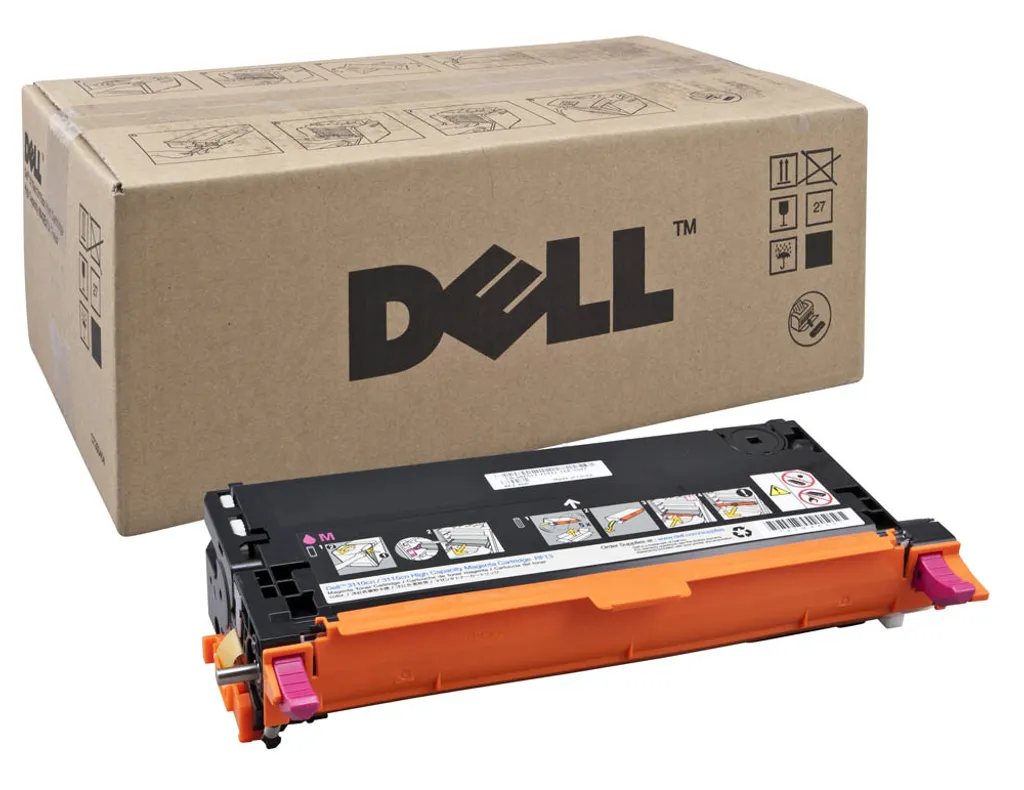 Évitez les Traces avec le Toner Magenta Dell pour Imprimante Laser Pro