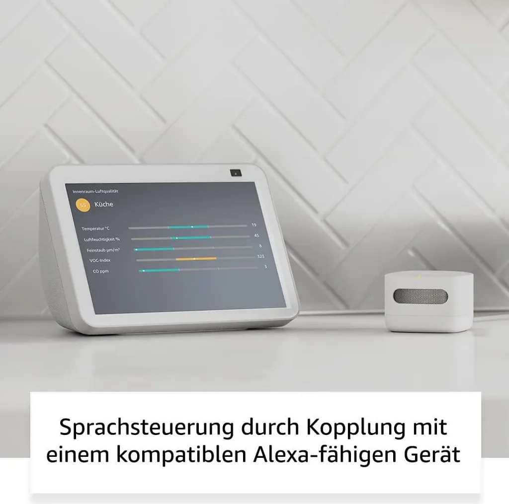 Moniteur Air contre Allergies et Polluants - Solution Smart Alexa - 4