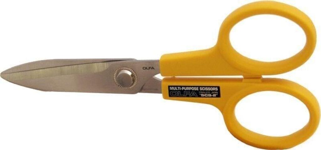 Olfa Forbici in acciaio inox con bordo seghettato 7"- Immagine del prodotto 