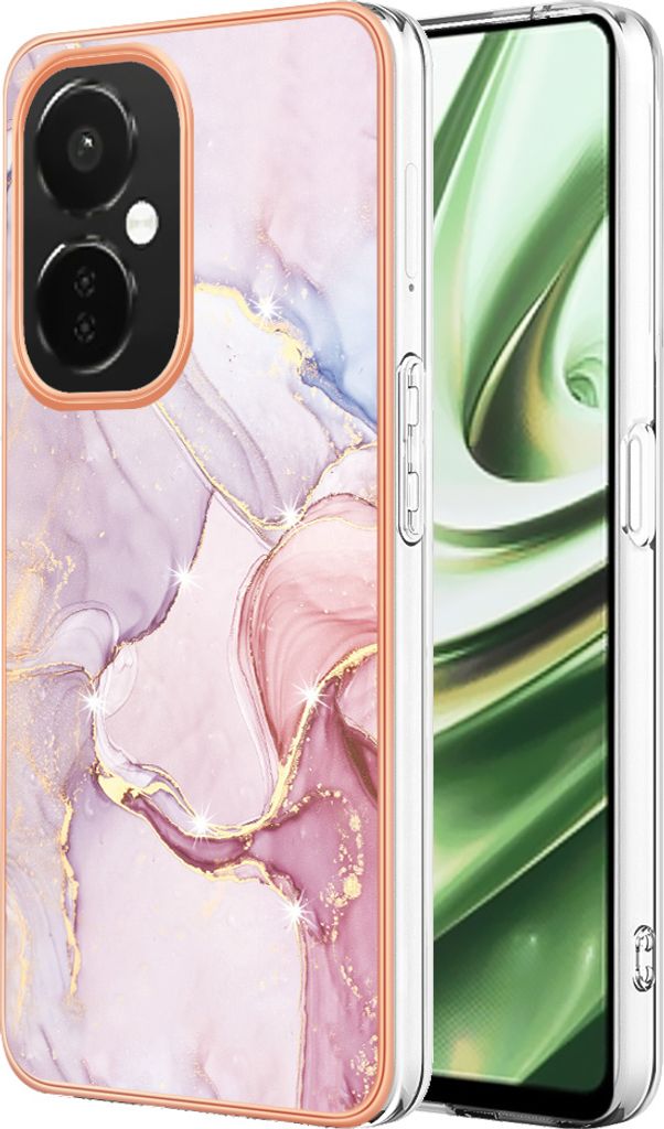 Hülle für OnePlus Nord CE 3 Lite /Nord N30 Muster TPU Silikon Stoßdämpfer Bumper Schutzhülle Kupfer