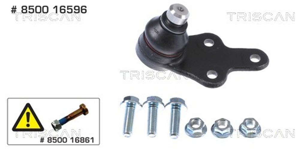 TRISCAN Traggelenk für FORD FOCUS III Turnier 8500 16596