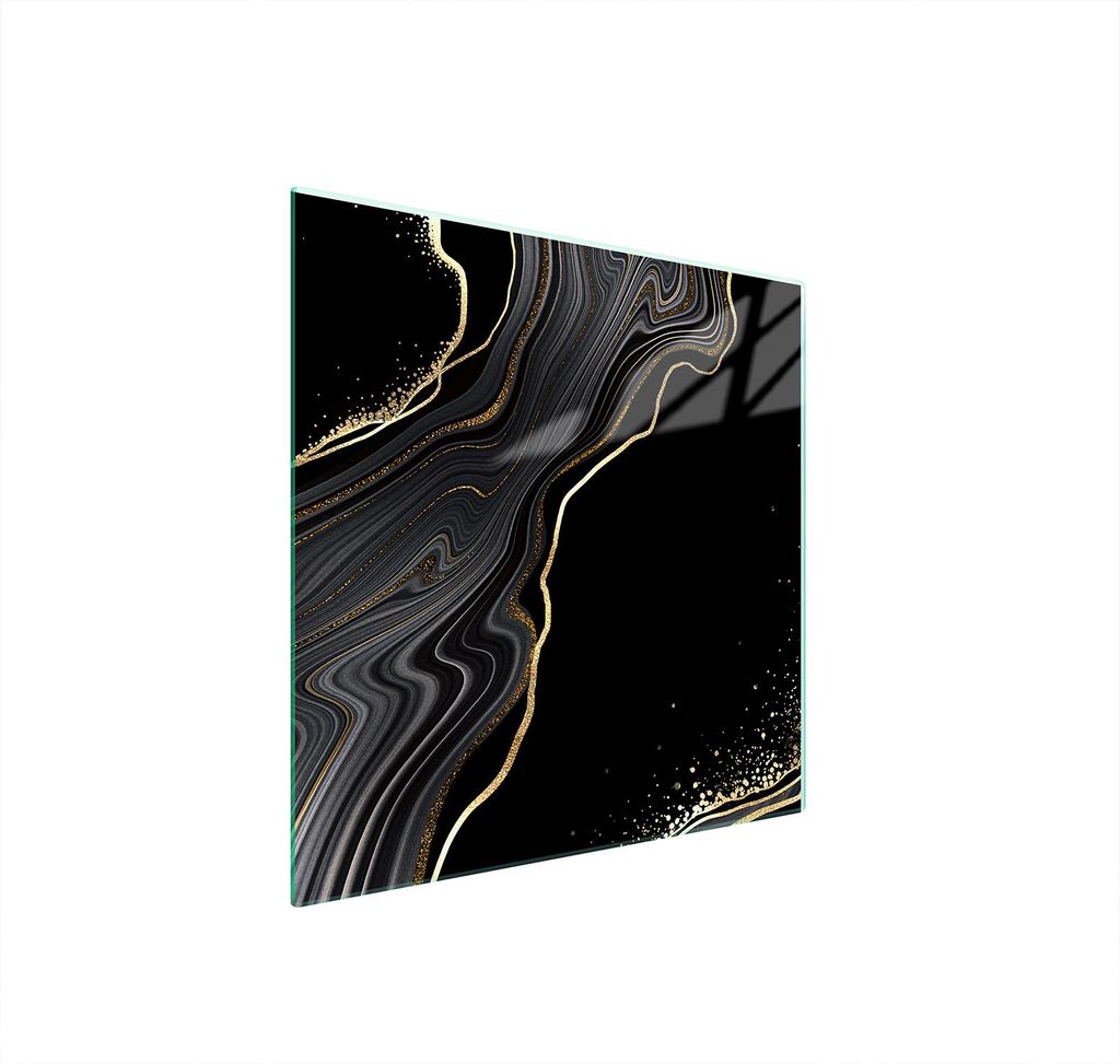 Glasschutzplatte Für Herd 50X52 Marmor