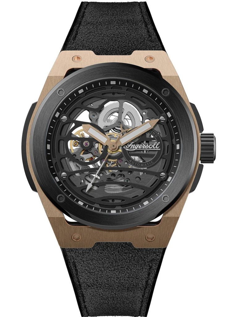 Ingersoll I15202 Herrenuhr Springfield Automatik 47mm 5ATM
