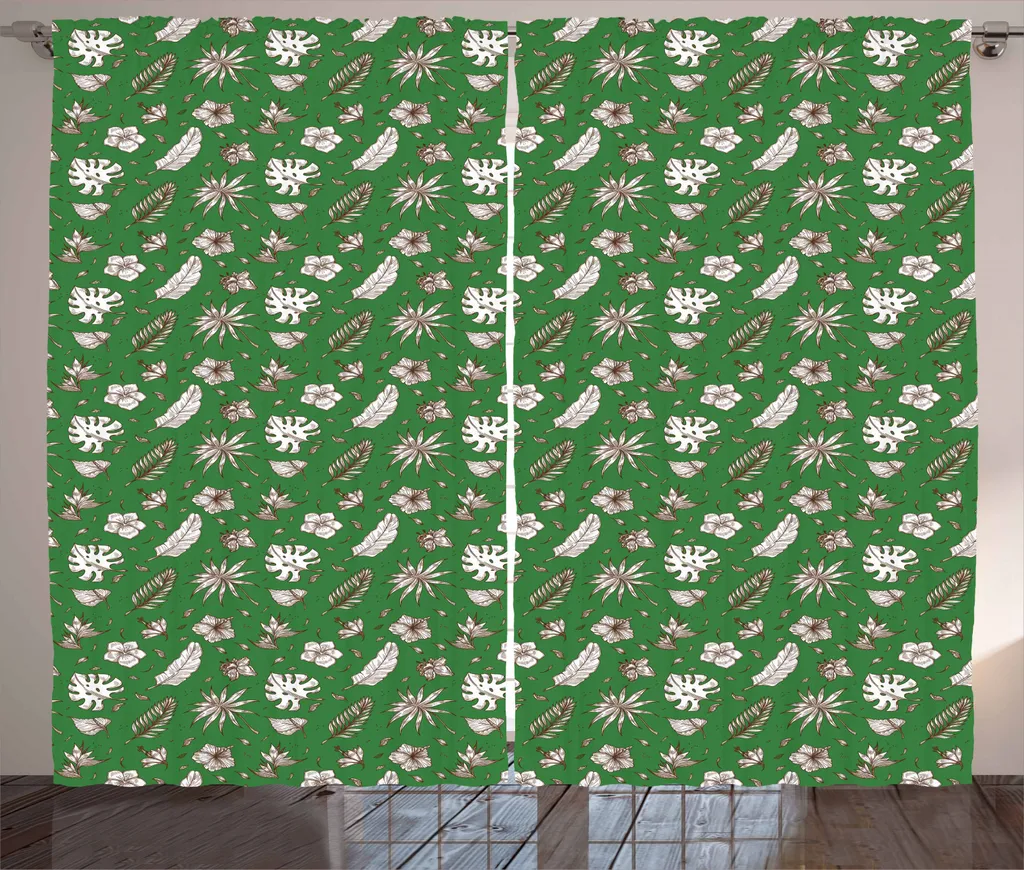 Tenda Tropicale ABAKUHAUS 280x245 Verde Marrone | Tessuto Resistente