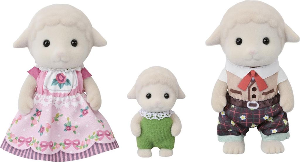 Schafsfamilie Trio