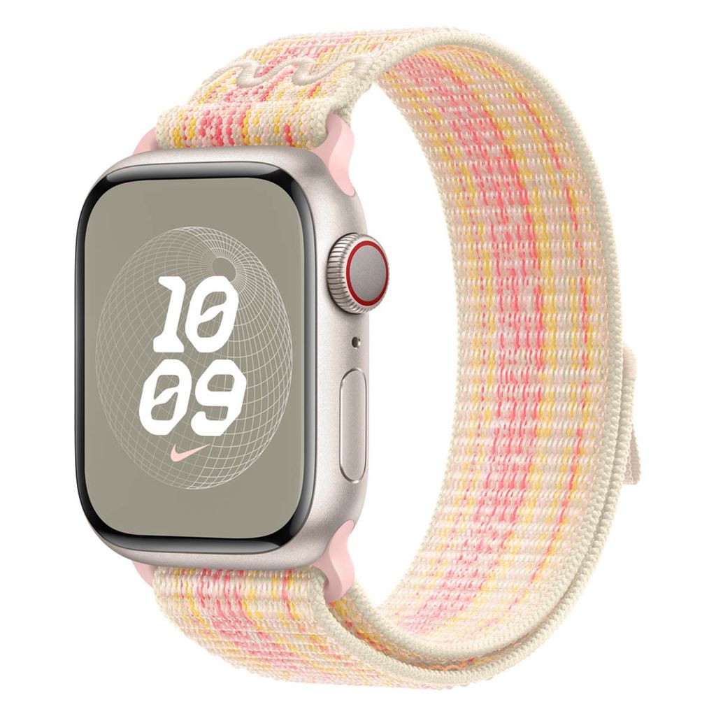 Apple Nike Sport Loop, Watch 41 mm, Nylon, polarstern/pink Produktbild 