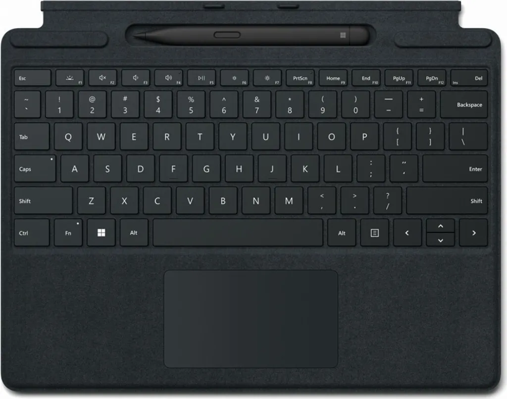 Clavier Microsoft Surface Pro Signature avec Slim Pen 2 Noir Carbone - 2