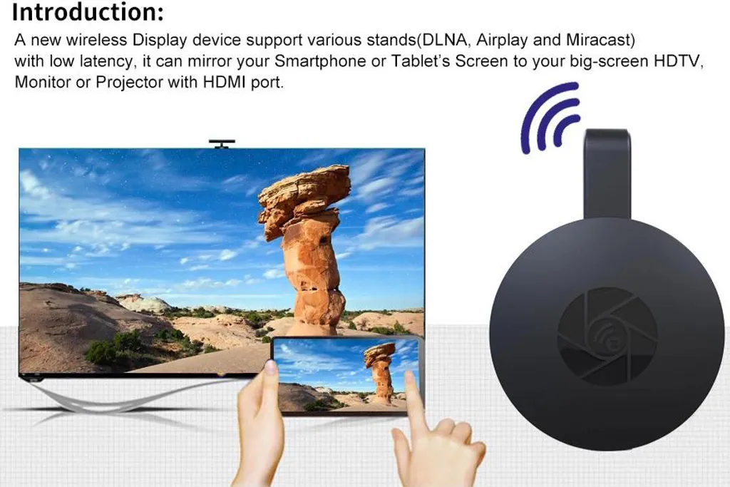 INF Multimedia Streamer Stick 1080p - Streaming Full HD Nero Performance - 8
