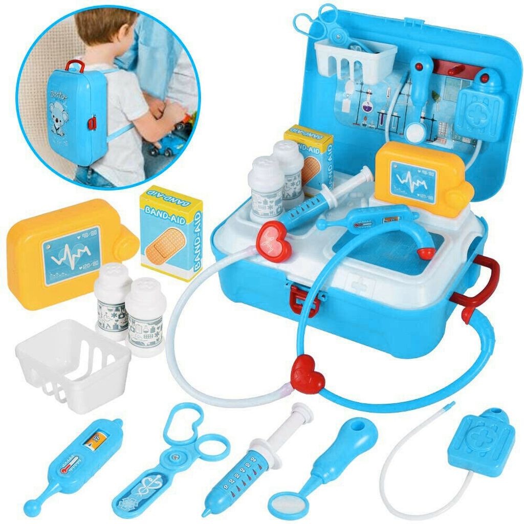 15pcs Arztkoffer Kinder Medizinisches Spielzeug Doktor Set Kinder Geschenk 
