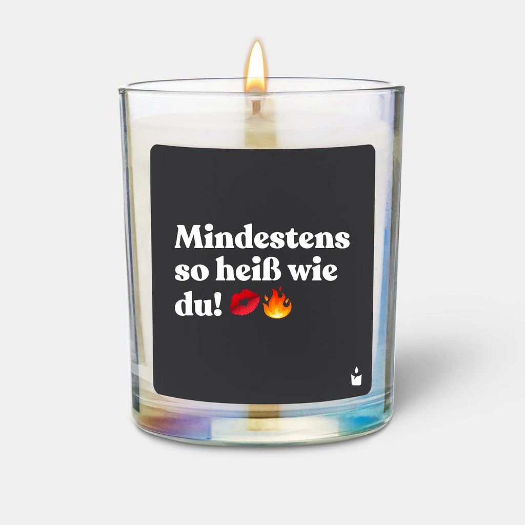 ChattyCandles Duftkerze Rainbow Woody Mindestens so heiß wie du!