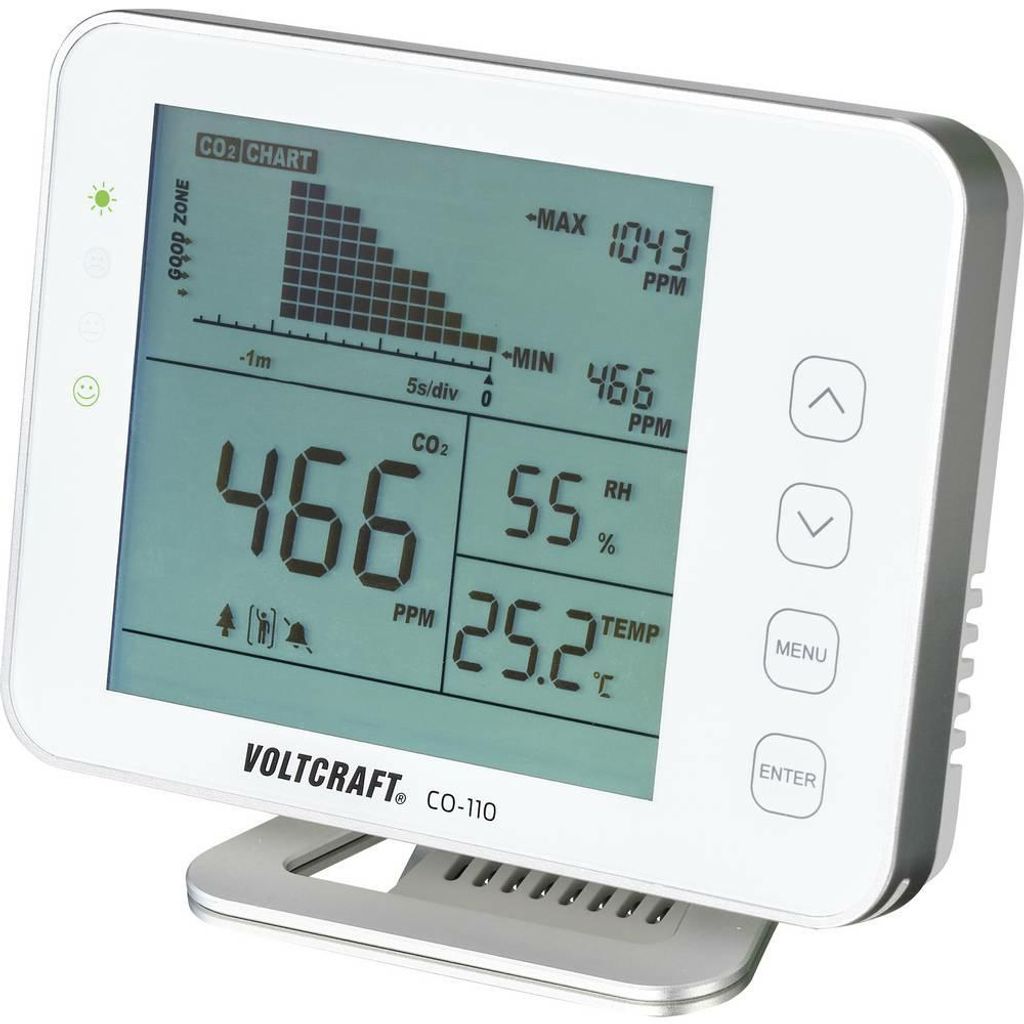 VOLTCRAFT CO-110 misuratore di anidride carbonica con Immagine del prodotto 