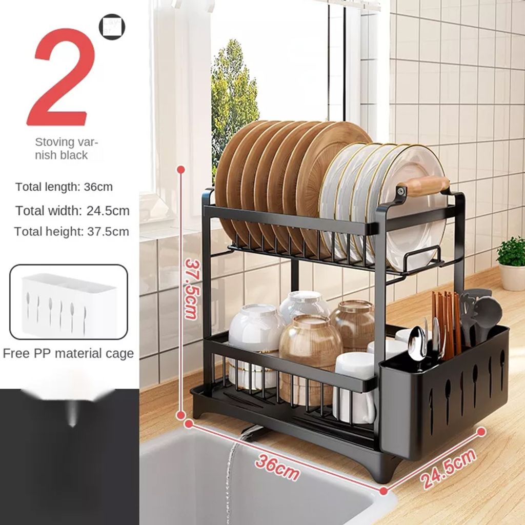 Abtropfgestell Geschirrstaender Abtropfständer Geschirrkorb Produktbild 5