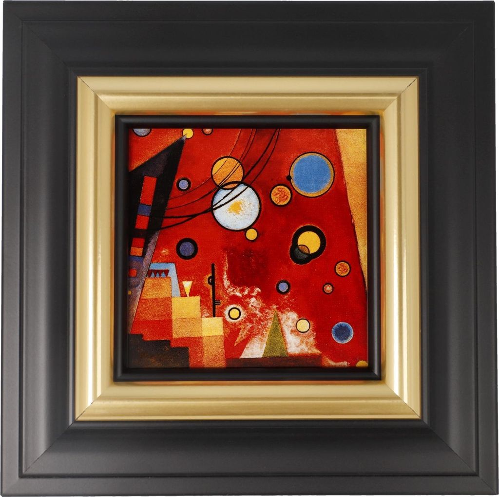 Goebel Wassily Kandinsky Wandbild 'Schweres Rot 18.5cm' 2026