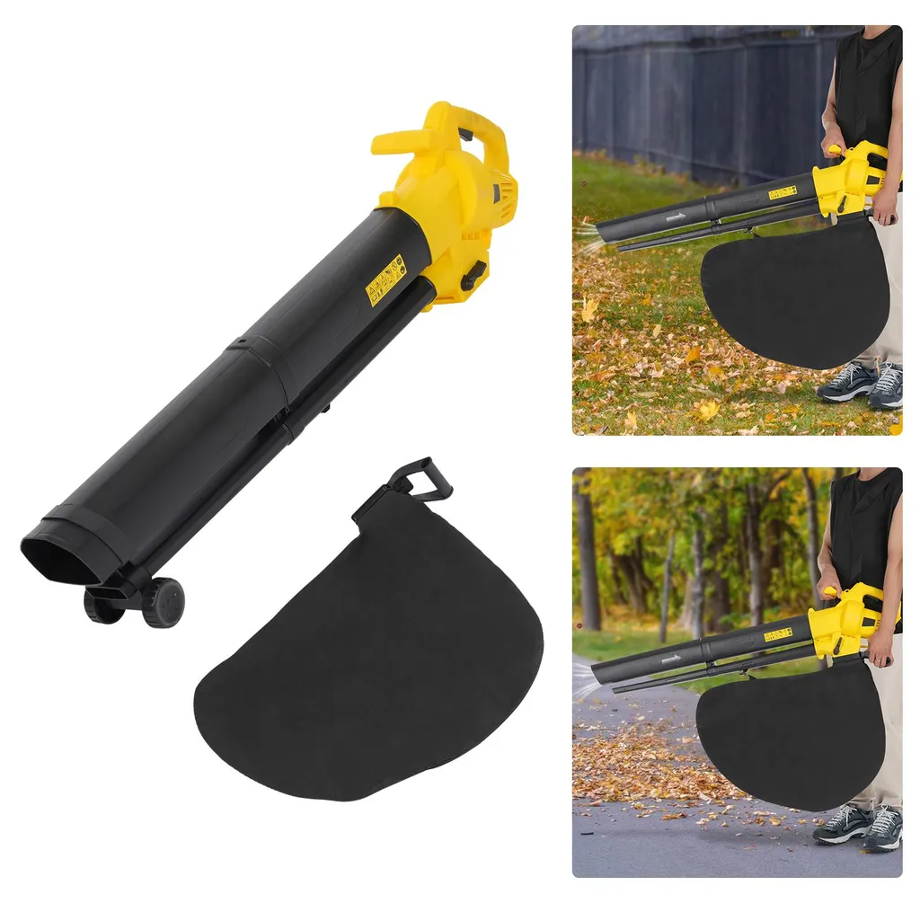 Souffleur électrique pour feuilles et débris Type 2 doré polyvalent