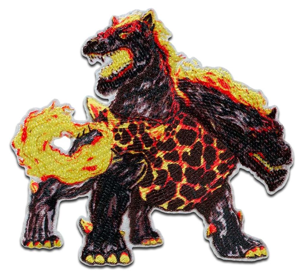 Mono-Quick Schleich Eldrador Hellhound - Aufnäher, Produktbild 