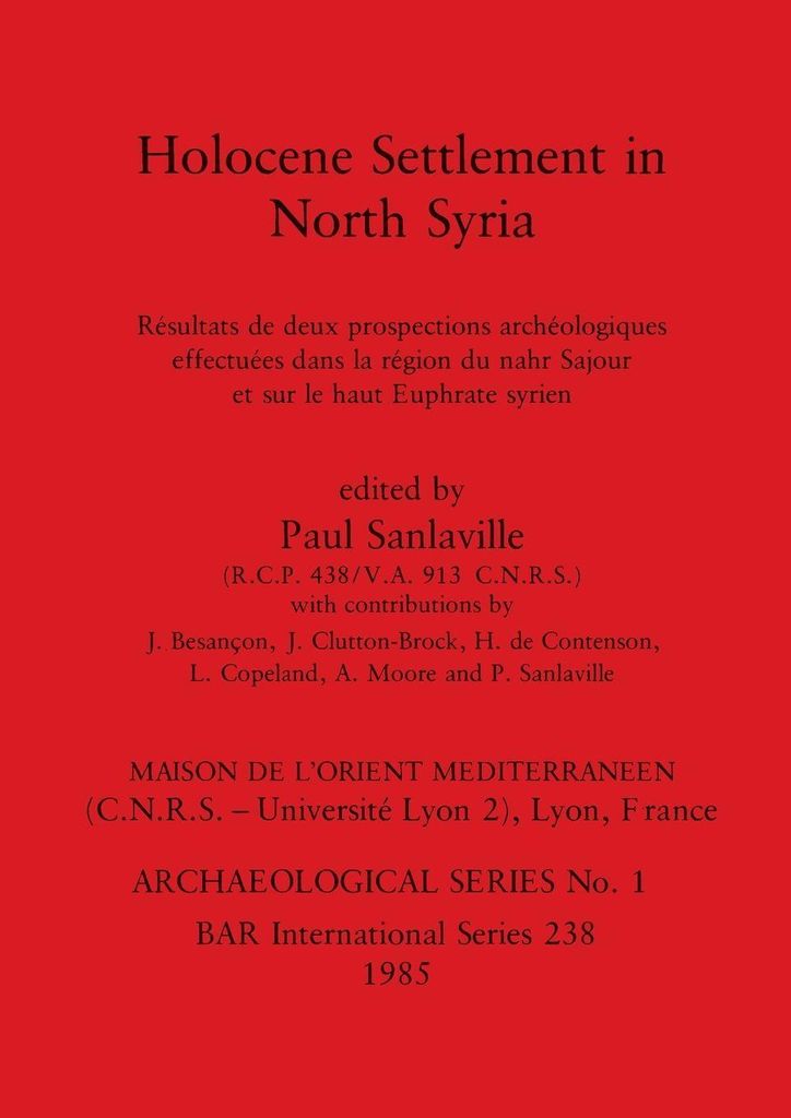 Holocene Settlement in North Syria