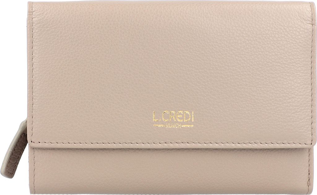 L.CREDI Evelyn Geldbörse RFID Leder 14,5 cm