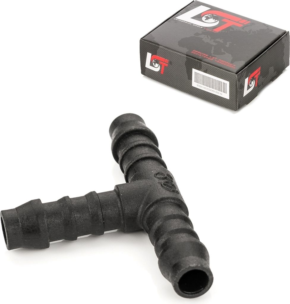 Schlauchverbinder Polyamid T-Stück Benzin ölbeständig 8 mm Produktbild 