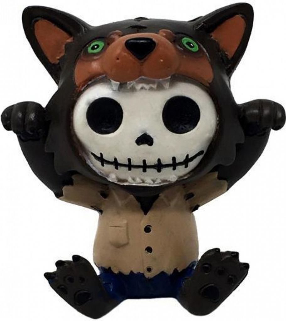 Kleine Wolfie Furrybones Figur - Skelettfigur zum sammeln Produktbild 