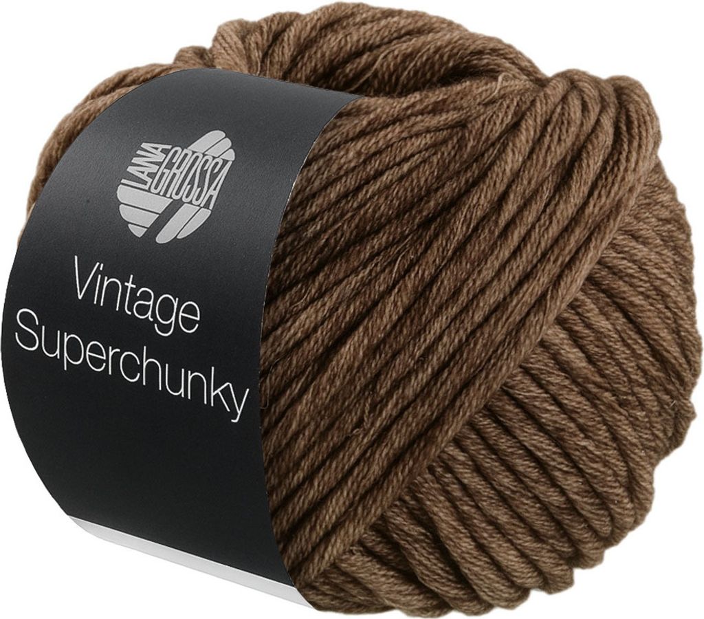 Lana Grossa VINTAGE SUPERCHUNKY 100 g Merinoklassiker mit Produktbild 