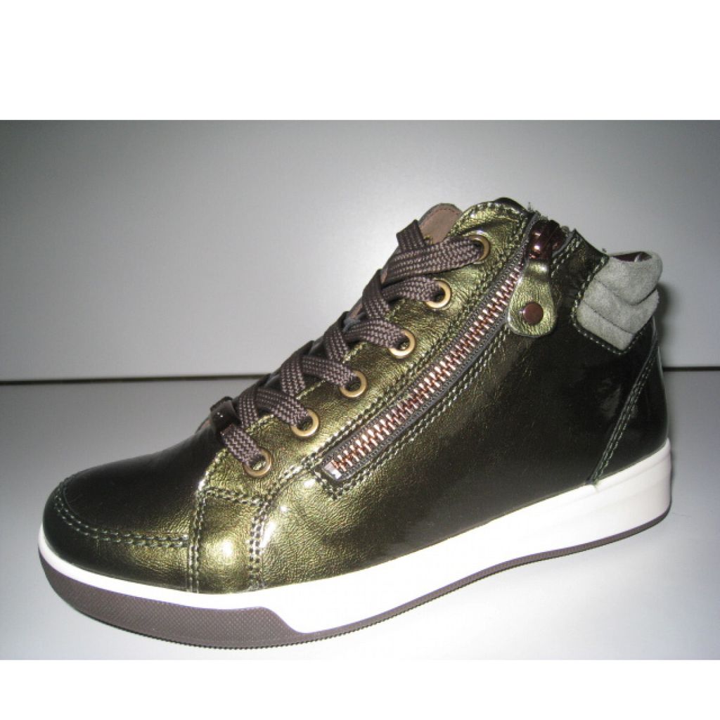 Ara ROM Damen Schnürstiefelette in Grün, Größe 5.5 Produktbild 51