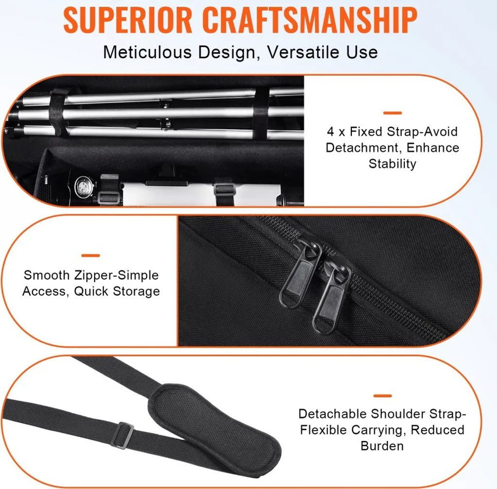 Sacoche pour télescope 762mm - Valise de transport robuste et compacte