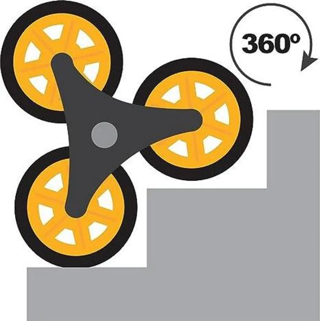 Évitez le mal de dos avec le diable pliable VITO 150kg multi-roues - 4