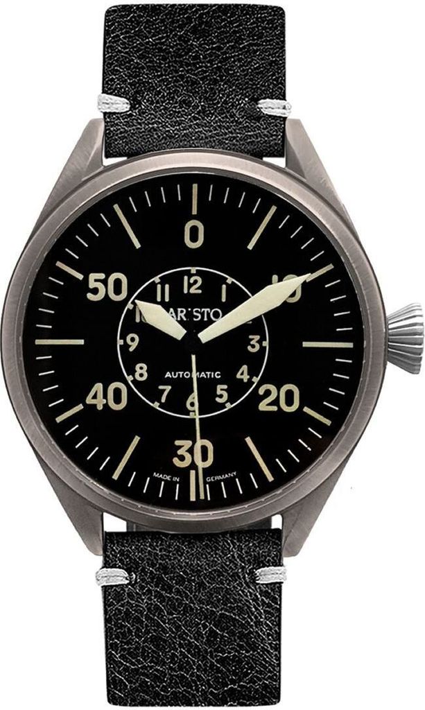 Aristo Herren Uhr Armbanduhr Vintage Fliegeruhr Cockpit 43 Produktbild 
