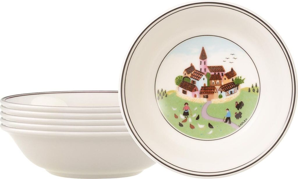 Villeroy & Boch Design Naif Dessertschale ø 14 cm 6er Set