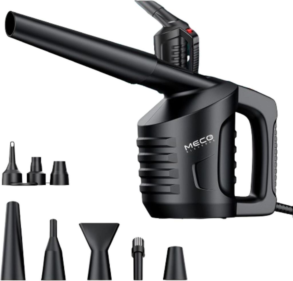 MECO M76 Air Duster – Elektrischer Druckluftreiniger & Staubbläser | Wiederaufladbarer Druckluftspray-Ersatz mit 2 Geschwindigkeiten