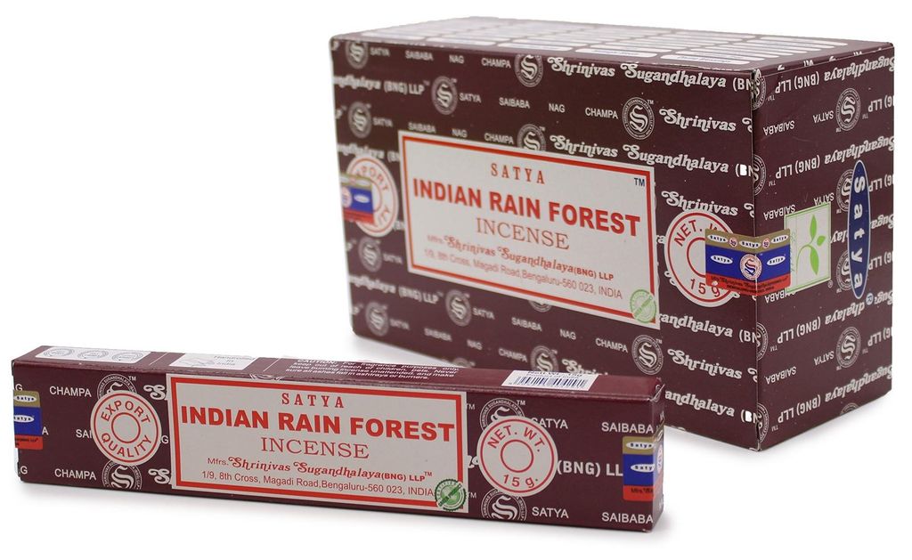 Varillas de incienso Satya 15g - Selva tropical india Imagen del producto 