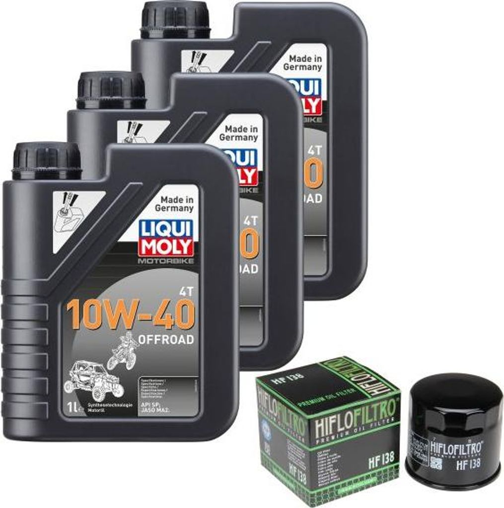 Wartungsset für Suzuki LT-A 750 X Kingquad AXI 4WD Bj.10, Aprilia Cagiva Kymco Sachs Suzuki AN DL GSF GSR GSX GSX-R GSX-