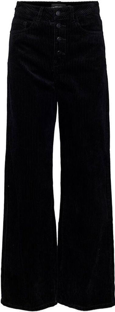 Vero Moda Kathy Shr Wide Cord Hosen Schwarz XS / 32 Frau Schwarz XS