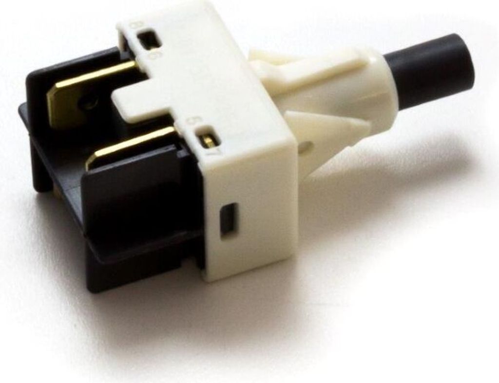 Tastenschalter 1-fach, Schalter Ein / Aus passend für Geschirrspüler, Spülmaschine Arcelik, Beko, Blomberg 1833120400