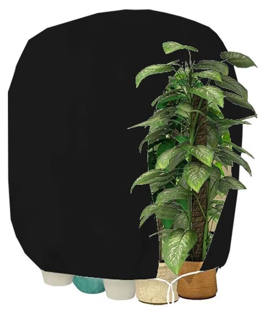 Winterschutz für Pflanzen, frostbeständige Pflanzenabdeckungen mit Reißverschluss für Bäume, Palmen und Balkonpflanzen, atmungsaktiv und reiß...