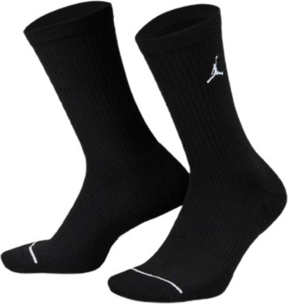 NIKE U J Ed Cush Poly Crew 3Pr 144 Socken schwarz L