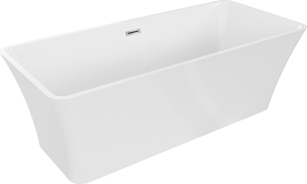 Mexen Tonia freistehende Badewanne 170 x 75 cm, weiß, Produktbild 