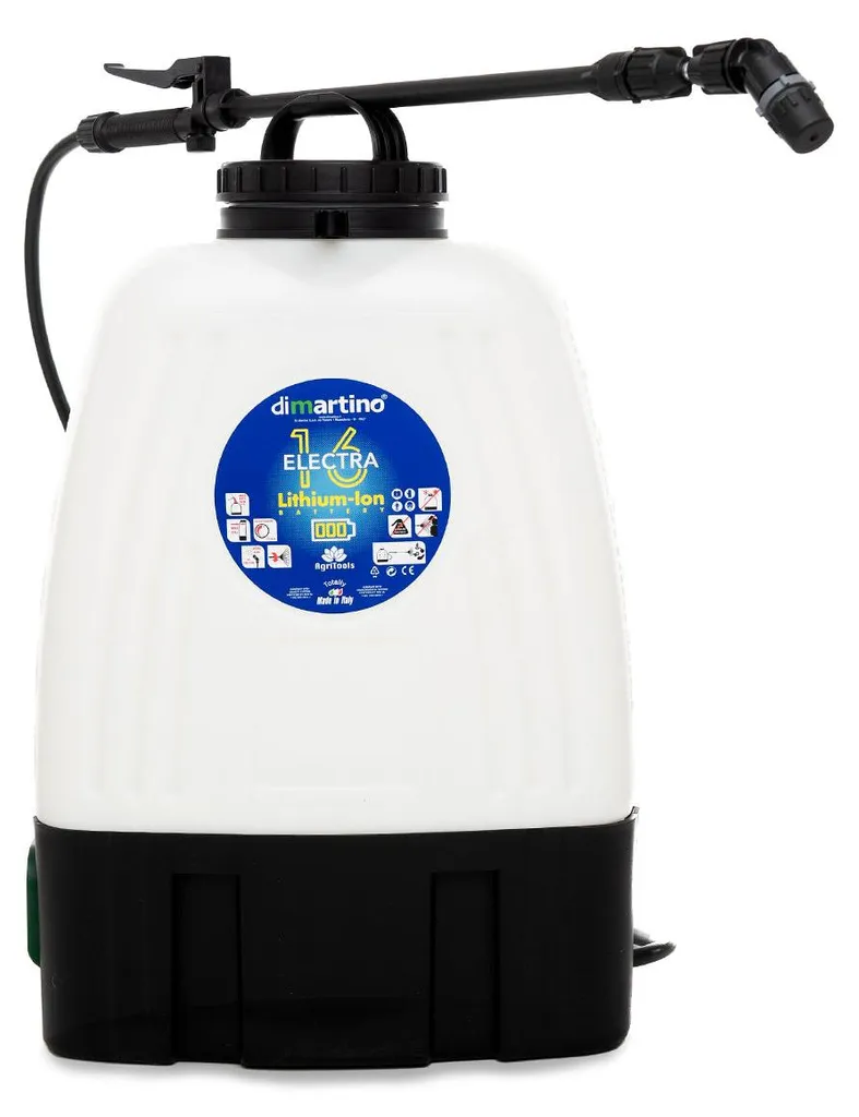 Pulvérisateur de jardin à dos Electra 16L Di Martino en plastique