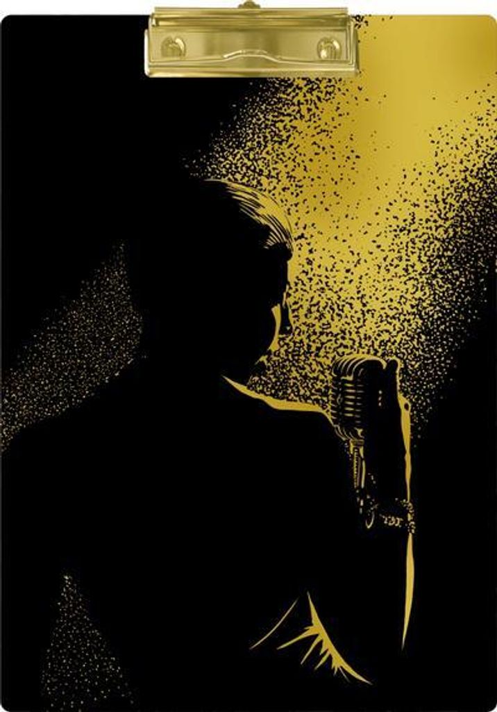 Klemmbrett DIN A4 - All about music