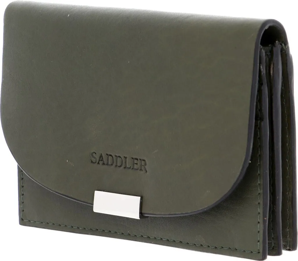 SADDLER Portafoglio Reneé in Vera Pelle Verde Oliva | Portafogli Donna