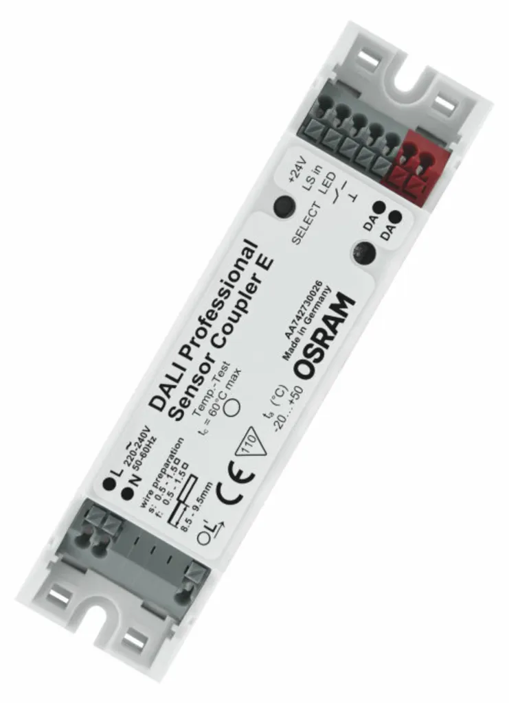 LEDVANCE DALI E G2 Module 4 Entrées Compact pour Commande Multi-Zones