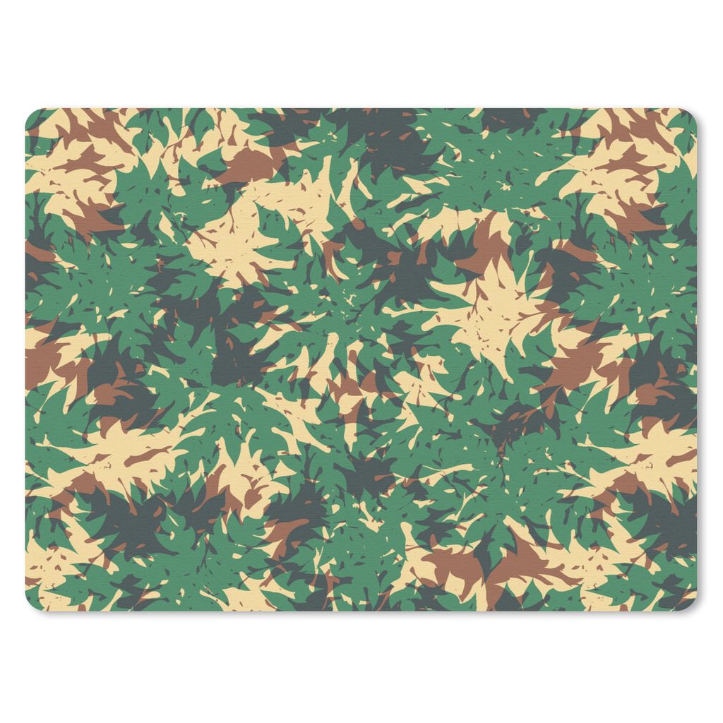 MuchoWow® Mauspad Mousepad Muster - Dschungel - Camouflage Produktbild 