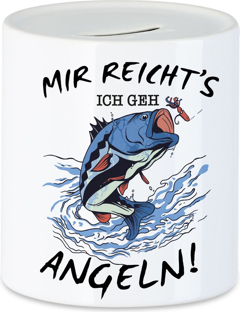 Mir Reichts Ich Geh Angeln Spardose Angler Angeln Fische Angelzubehör Geschenkidee