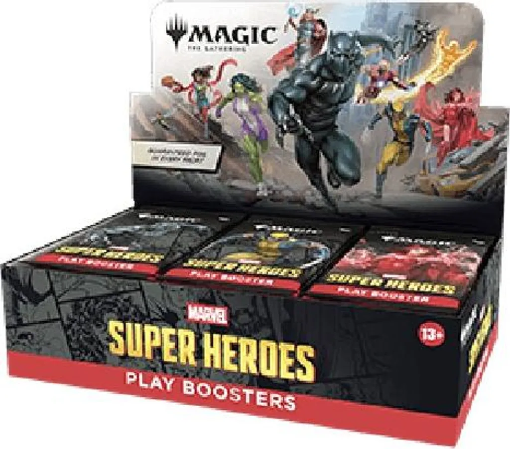 Magic The Gathering Marvel Super Heroes : Boîte pour Draft et Scellé